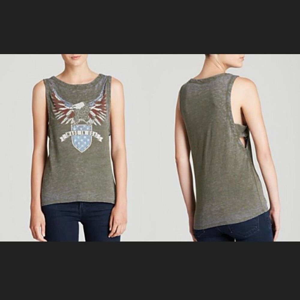 Chaser Made In The USA Cutout Tank NEW